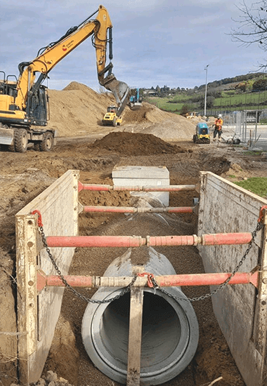 Chantier échangeur Autoroutier-2